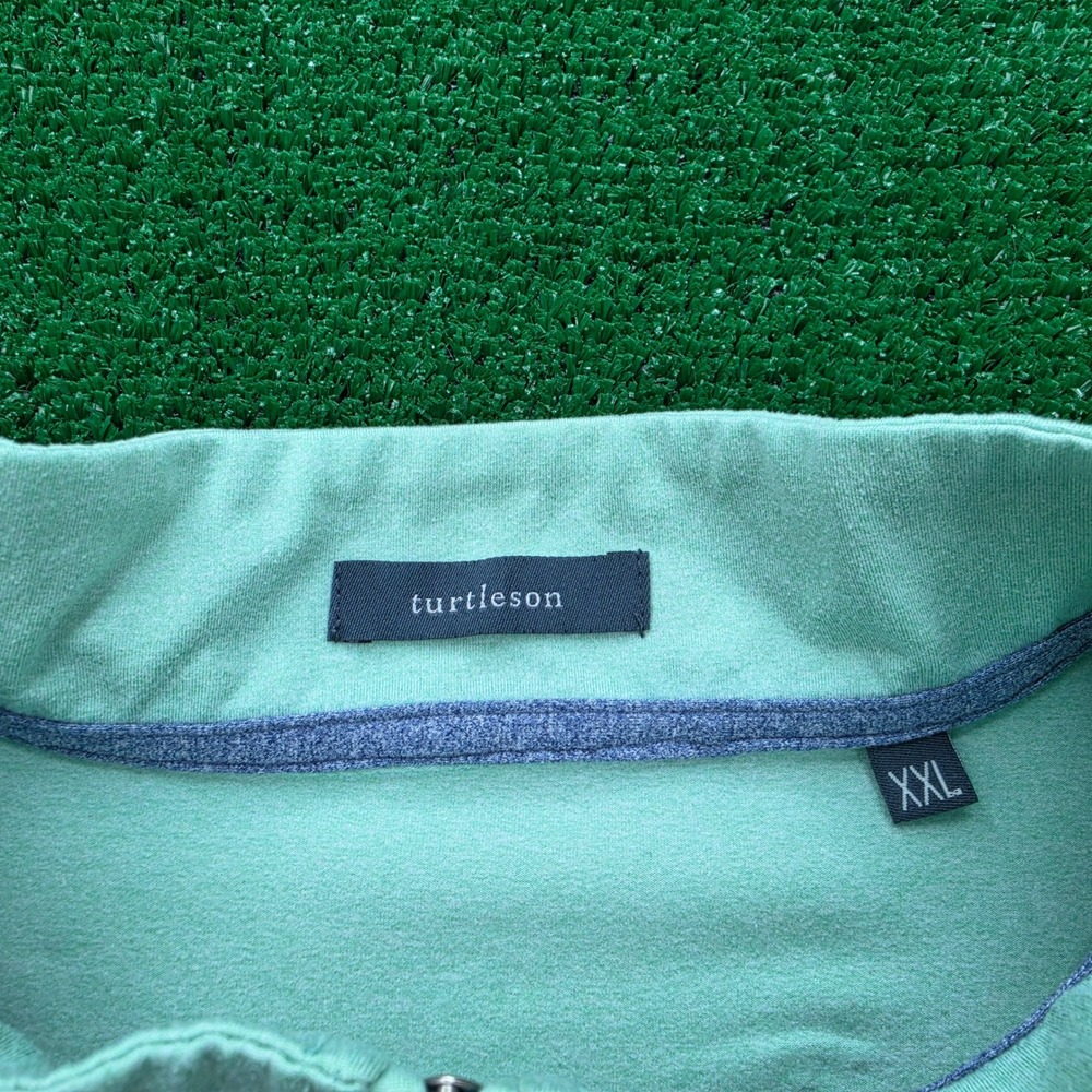Turtleson Pullover Mens 2XL Seafoam Green Spanish Oaks Golf‎ Club Sweatshirt - Picture 9 of 12